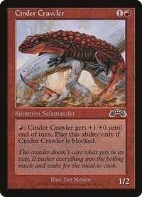 Cinder Crawler - Exodus - Magic: The Gathering card