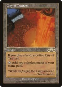 City of Traitors - Exodus - Magic: The Gathering card
