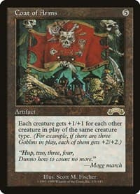 Coat of Arms - Exodus - Magic: The Gathering card