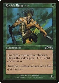 Elvish Berserker - Exodus - Magic: The Gathering card