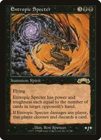 Entropic Specter - Exodus - Magic: The Gathering card