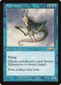 Ephemeron - Exodus - Magic: The Gathering card