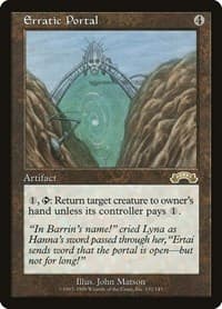 Erratic Portal - Exodus - Magic: The Gathering card