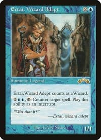 Ertai, Wizard Adept - Exodus - Magic: The Gathering card