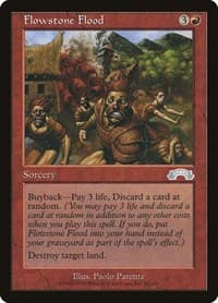 Flowstone Flood - Exodus - Magic: The Gathering card