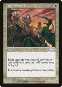 High Ground - Exodus - Magic: The Gathering card