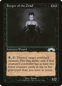 Keeper of the Dead - Exodus - Magic: The Gathering card