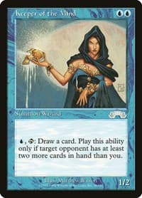 Keeper of the Mind - Exodus - Magic: The Gathering card