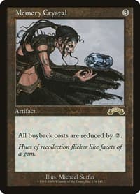 Memory Crystal - Exodus - Magic: The Gathering card