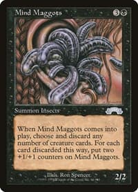Mind Maggots - Exodus - Magic: The Gathering card