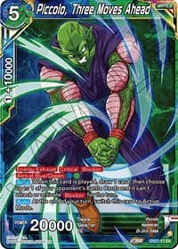 Piccolo, Three Moves Ahead - 5th Anniversary Set - Dragon Ball Super: Masters card