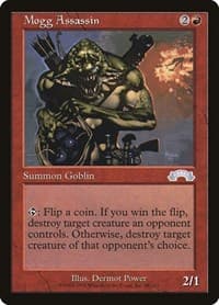Mogg Assassin - Exodus - Magic: The Gathering card