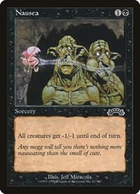 Nausea - Exodus - Magic: The Gathering card