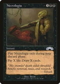 Necrologia - Exodus - Magic: The Gathering card