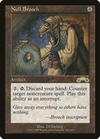 Null Brooch - Exodus - Magic: The Gathering card