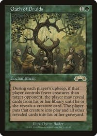 Oath of Druids - Exodus - Magic: The Gathering card