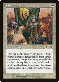 Oath of Lieges - Exodus - Magic: The Gathering card