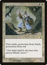 Paladin en-Vec - Exodus - Magic: The Gathering card