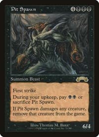 Pit Spawn - Exodus - Magic: The Gathering card