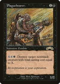 Plaguebearer - Exodus - Magic: The Gathering card