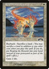 Reaping the Rewards - Exodus - Magic: The Gathering card