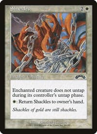 Shackles - Exodus - Magic: The Gathering card