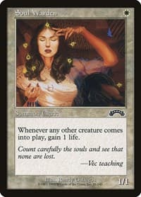 Soul Warden - Exodus - Magic: The Gathering card
