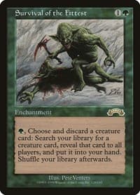 Survival of the Fittest - Exodus - Magic: The Gathering card