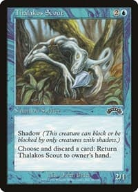 Thalakos Scout - Exodus - Magic: The Gathering card