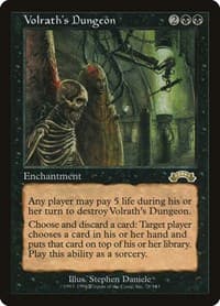 Volrath's Dungeon - Exodus - Magic: The Gathering card