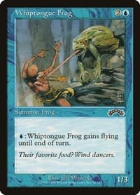 Whiptongue Frog - Exodus - Magic: The Gathering card