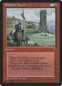 Aliban's Tower - Homelands - Magic: The Gathering card