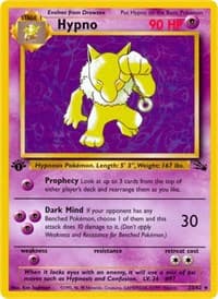 Hypno (23) - Fossil - Pokemon card