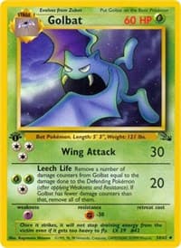 Golbat - Fossil - Pokemon card