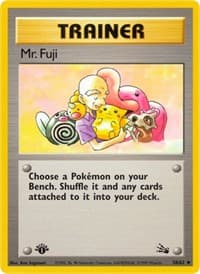 Mr. Fuji - Fossil - Pokemon card