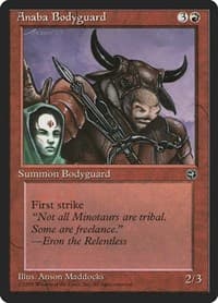 Anaba Bodyguard - Homelands - Magic: The Gathering card