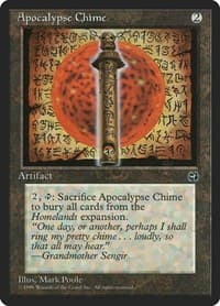 Apocalypse Chime - Homelands - Magic: The Gathering card