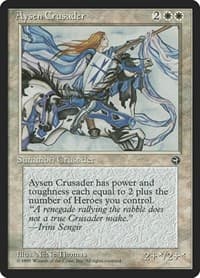 Aysen Crusader - Homelands - Magic: The Gathering card