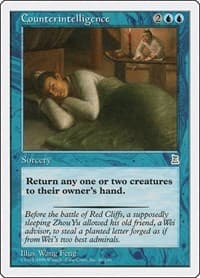 Counterintelligence - Portal Three Kingdoms - Magic: The Gathering card