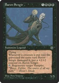 Baron Sengir - Homelands - Magic: The Gathering card