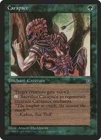 Carapace - Homelands - Magic: The Gathering card