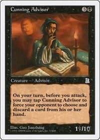 Cunning Advisor - Portal Three Kingdoms - Magic: The Gathering card