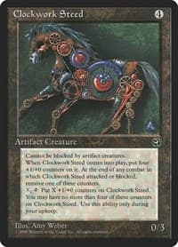 Clockwork Steed - Homelands - Magic: The Gathering card
