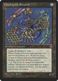 Clockwork Swarm - Homelands - Magic: The Gathering card