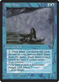 Dark Maze - Homelands - Magic: The Gathering card