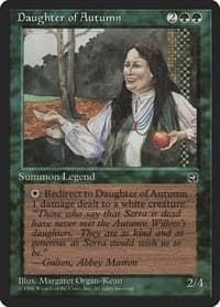 Daughter of Autumn - Homelands - Magic: The Gathering card