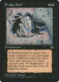 Drudge Spell - Homelands - Magic: The Gathering card