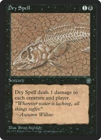 Dry Spell - Homelands - Magic: The Gathering card