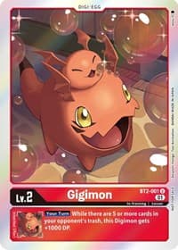 Gigimon (ST-11 Special Entry Pack) - Release Special Booster 1.0 - Digimon Card Game card