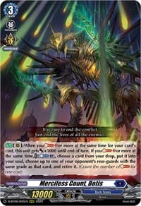 Merciless Count, Botis - D-BT06: Blazing Dragon Reborn - Cardfight Vanguard card